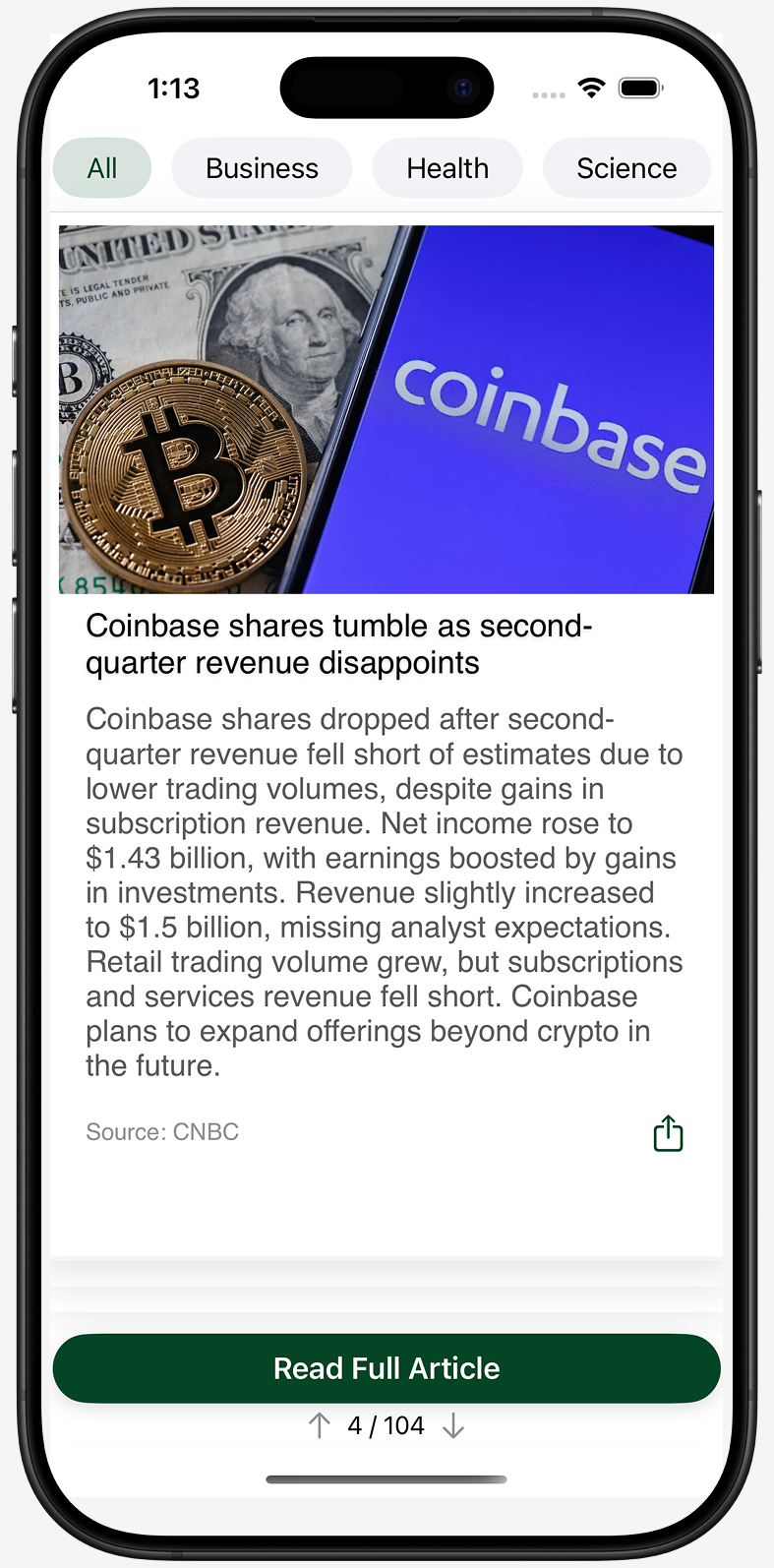Outline App Screenshot 2