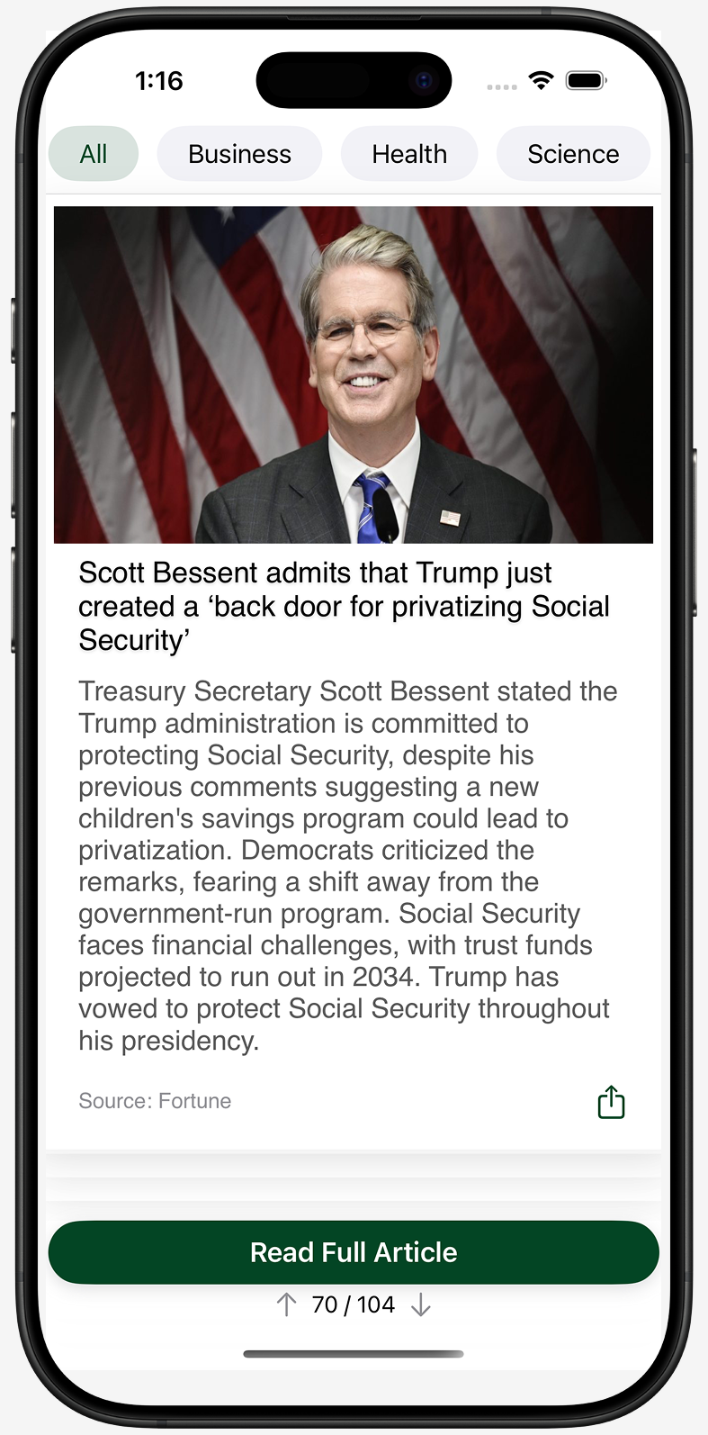 Outline App Screenshot 3